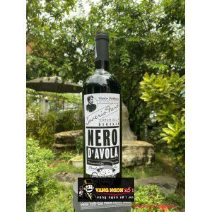 Rượu Vang Ý Saverio Faro Nero dAvola DOC cao cấp bn1