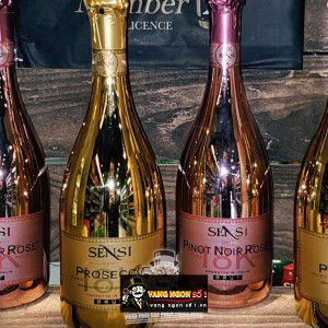 Rượu Vang Ý Sensi Moscato Rosé Sparkling 18K cao cấp bn3