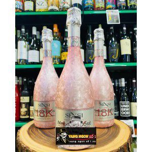 Rượu Vang Ý Sensi Moscato Rosé Sparkling 18K cao cấp bn4