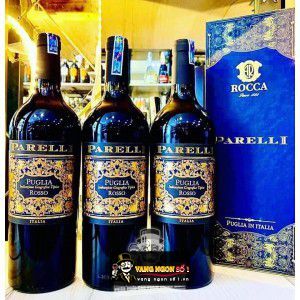 Rượu Vang Ý Parelli Rosso Puglia uống ngon