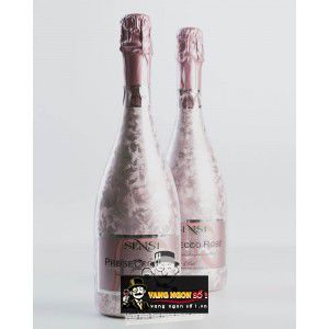 Rượu Vang Ý Sensi 18K Prosecco Rose Brut thượng hạng bn1