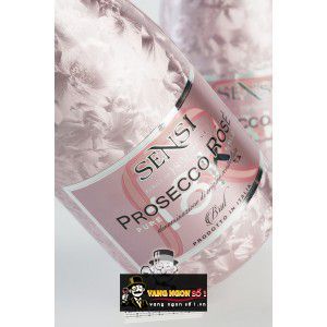 Rượu Vang Ý Sensi 18K Prosecco Rose Brut thượng hạng bn2