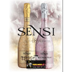 Rượu Vang Ý Sensi 18K Prosecco Rose Brut thượng hạng bn3