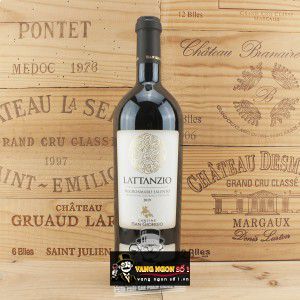 Rượu Vang Ý Lattanzio Negroamaro Salento IGP cao cấp