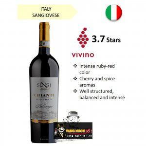 Rượu Vang Ý Sensi Dalcampo Chianti Docg Riserva thượng hạng bn1