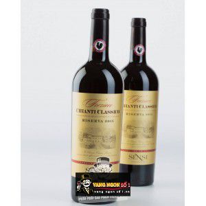 Rượu Vang Ý Sensi Forziere Chianti Classico DOCG Riserva cao cấp bn3