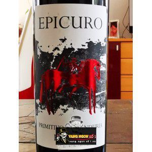 Rượu Vang Ý Epicuro Primitivo Di Manduria Riserva bn2