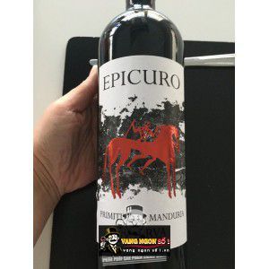 Rượu Vang Ý Epicuro Primitivo Di Manduria Riserva bn3