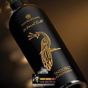 Rượu vang Vindoro Gold Con công vàng cao cấp bn1