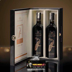 Rượu vang Vindoro Gold Con công vàng cao cấp