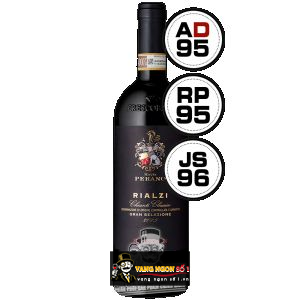 Rượu vang Ý Perano Rialzi Chianti Classico Gran Selezione cao cấp bn1