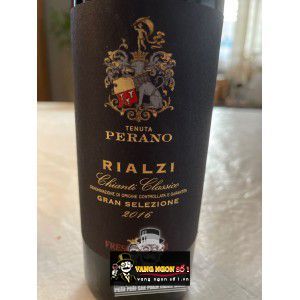 Rượu vang Ý Perano Rialzi Chianti Classico Gran Selezione cao cấp bn2