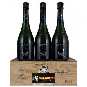 Rượu Vang Nổ Salon Champagne Le Mesnil Blanc de Blancs cao cấp bn1