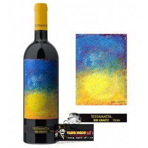 Rượu Vang Testamatta Bibi Graetz Rosso Toscana cao cấp bn1