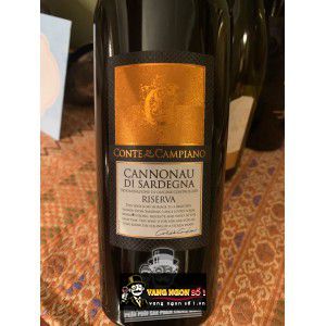 Rượu Vang Chát Cannonau Di Sardegna Riserva uống ngon bn2