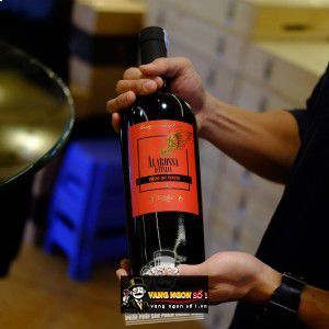 Rượu Vang chát ALAROSSA D’ITALIA uống ngon bn3