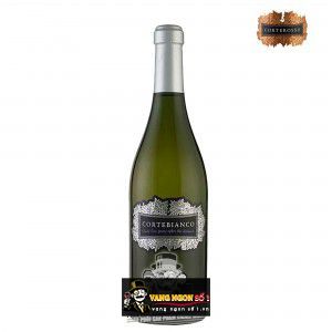 Rượu Vang Trắng Cortebianco Bianco Terre Siciliane IGT uống ngon