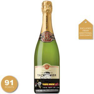 Rượu Champagne Taittinger Brut Reserve cao cấp bn2