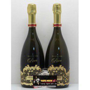 Rượu vang nổ Piper Heidsieck Rare Brut Millésimé 2002 uống ngon