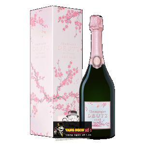 Rượu vang nổ Deutz Brut Classic Rose Sakura cao cấp bn1