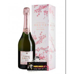 Rượu vang nổ Deutz Brut Classic Rose Sakura cao cấp bn2