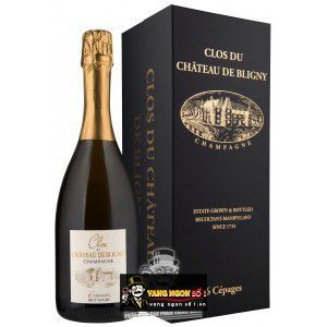 Rượu vang nổ Clos Du Chateau De Bligny Brut Nature thượng hạng bn1