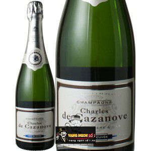 Rượu vang nổ Charles De Cazanove Brut Tete De Cuvee uống ngon bn3