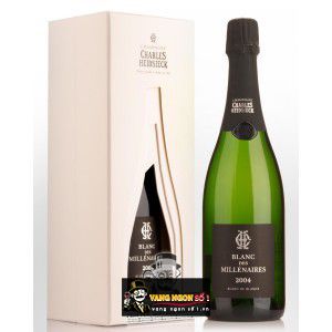 Rượu sâm banh Charles Heidsieck Blanc Des Millénaires 2004 cao cấp bn1