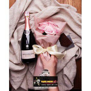 Rượu sâm banh Bollinger Rose thượng hạng bn4