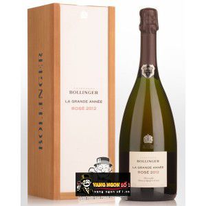 Rượu vang nổ Bollinger La Grande Annee Rose cao cấp