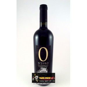 Rượu Vang Ý N Zero Negroamaro Salento uống ngon bn1