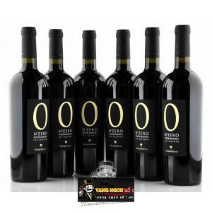 Rượu Vang Ý N Zero Negroamaro Salento uống ngon bn2