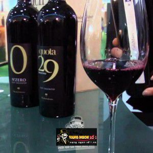 Rượu Vang Ý N Zero Negroamaro Salento uống ngon bn3