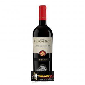 Rượu vang Ruffino Greppone Mazzi Sangiovese Grosso uống ngon