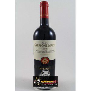Rượu vang Ruffino Greppone Mazzi Sangiovese Grosso uống ngon bn2