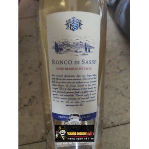 Rượu Vang Ý Ronco Di Sassi Bianco 97 Điểm uống ngon bn1