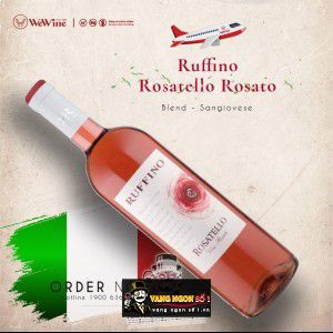 Rượu vang Ruffino Rosatello Rosato Sangiovese uống ngon bn2