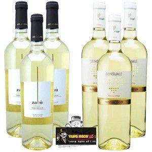 Rượu Vang Ý Sensuale Moscato uống ngon bn3