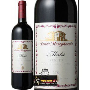 Rượu Vang Ý Santa Margherita Merlot Veneto IGT uống ngon bn1