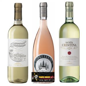 Rượu Vang Ý Santa Cristina Campogrande Orvieto Classico uống ngon bn2