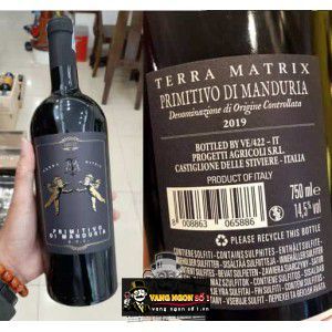 Rượu Vang Ý Terra Matrix Primitivo Di Manduria uống ngon bn1