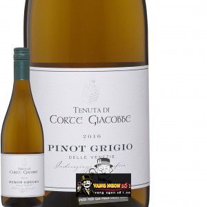 Rượu Vang Ý Corte Giacobbe Pinot Grigio uống ngon bn1