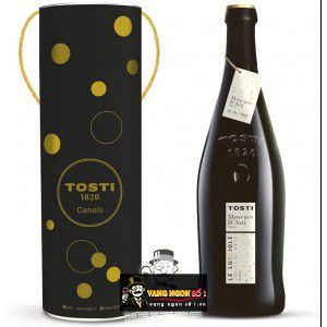 Rượu Vang Ý Tosti 1820 Le Luccione Moscato DAsti Organic cao cấp bn1