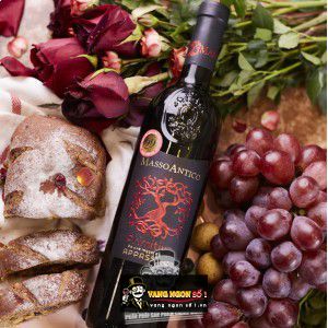 Rượu Vang Ý Masso Antico Primitivo Appassito thượng hạng bn3