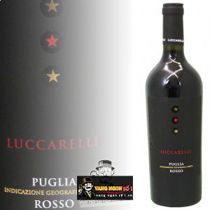Rượu Vang Ý Luccarelli Rosso Puglia uống ngon bn1