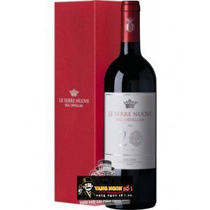 Rượu Vang Le Serre Nuove DellOrnellaia thượng hạng