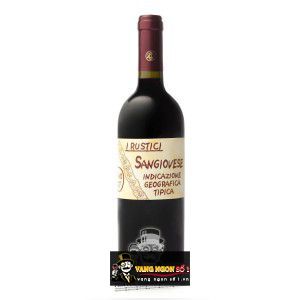 Rượu Vang I Rustici Sangiovese Puglia IGT uống ngon