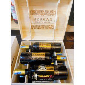 Rượu Vang Hesman Primitivo Limited Edition cao cấp bn2