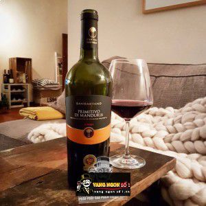 Rượu Vang Due Palme Sangaetano Primitivo Di Manduria cao cấp bn2