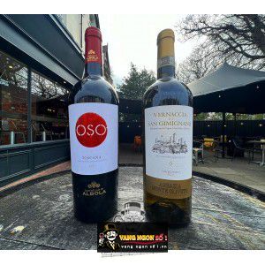 Rượu Vang Castello DAlbola OSO Toscana thượng hạng bn4